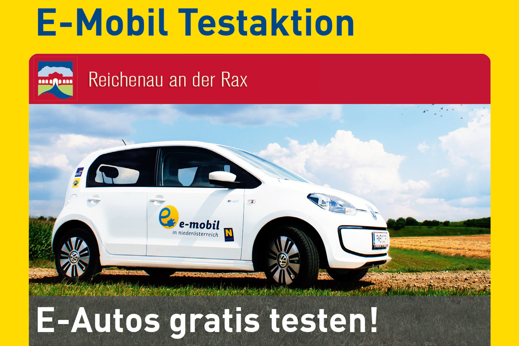 e-Mobil Testaktion, Reichenau