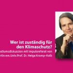 Podiumsdiskussion mit Helga Kromp-Kolb