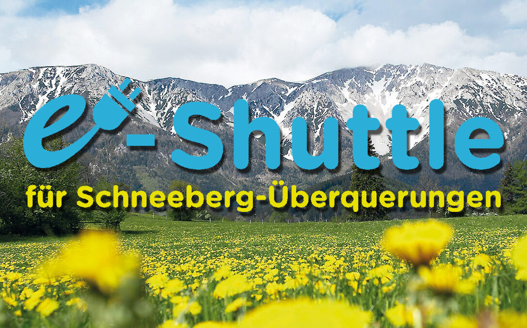 E-Shuttle für Schneeberg-Überquerungen