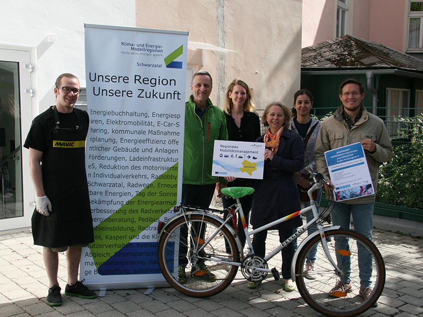 Radlreparaturtag in Neunkirchen