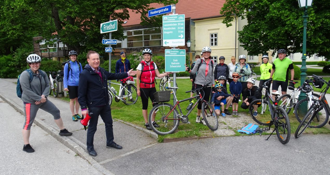 Regenreicher regionaler Radwandertag Schwarzatal 2021