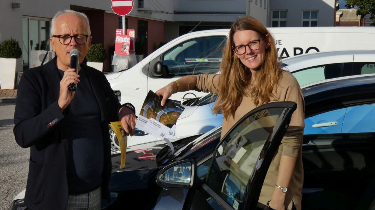 KEM-Schwarzatal beim Mobilitätstag in Neunkirchen