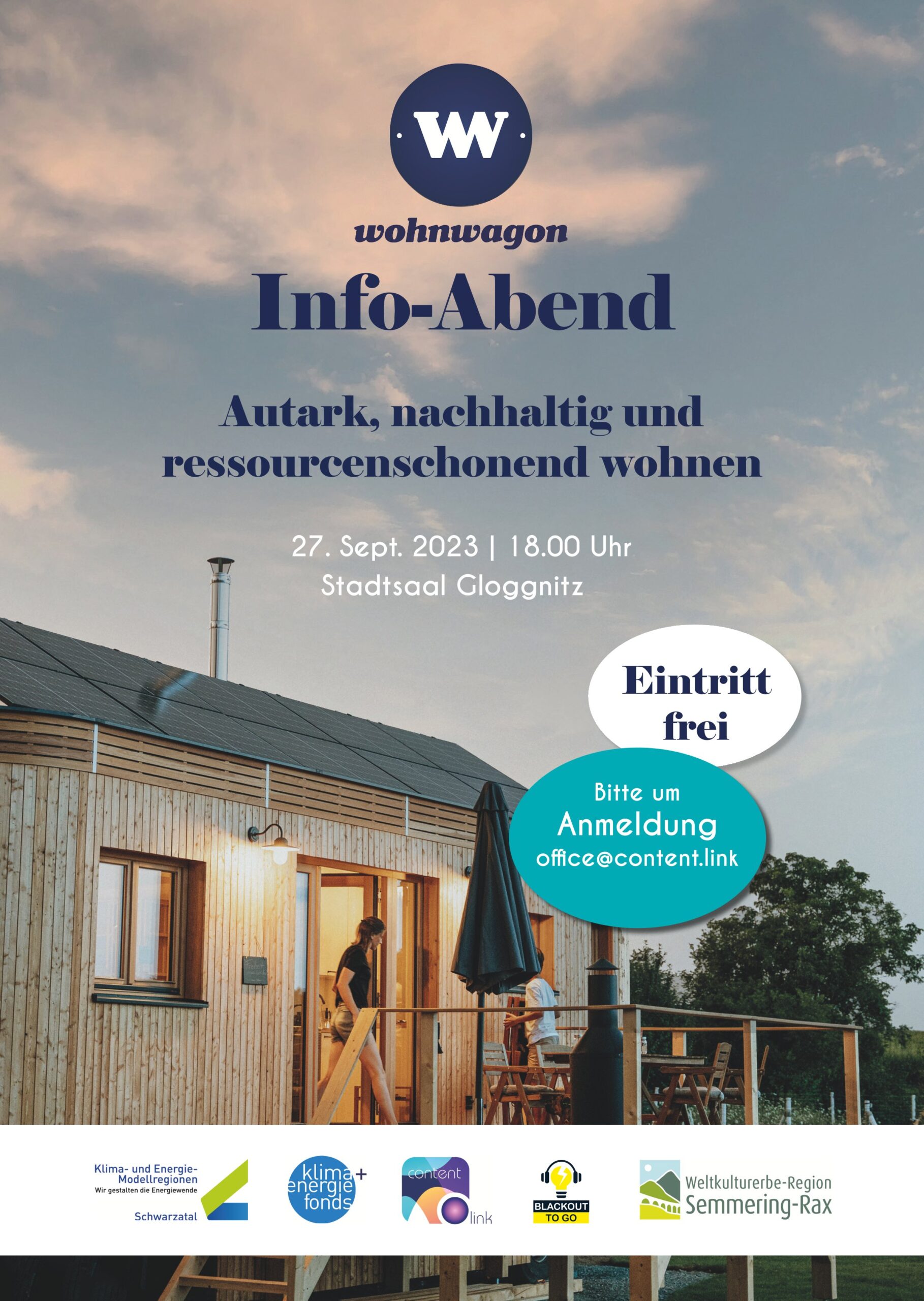 Info-Abend - autark, nachhaltig und ressourcenschonend wohnen